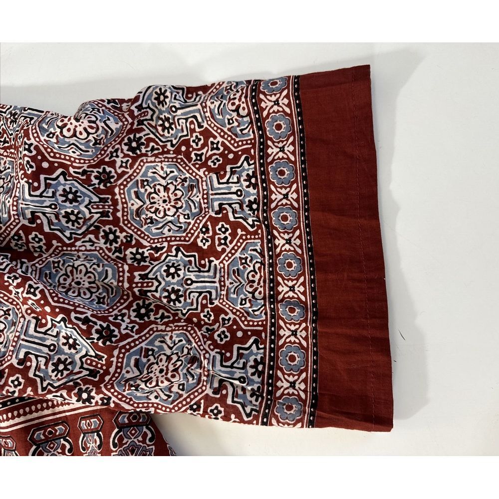 Serrv International Kimono O/S 1005 Cotton Bohemian Indian Festival - Picture 7 of 10